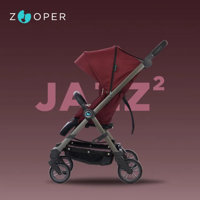 【Zooper】Jazz2 全能小戰車 - 全配款(時尚 可平躺 可登機 嬰兒手推車)