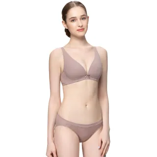 【Swear 思薇爾】Love myself系列M-XL蕾絲低腰三角女內褲(紀香芋)_出清品