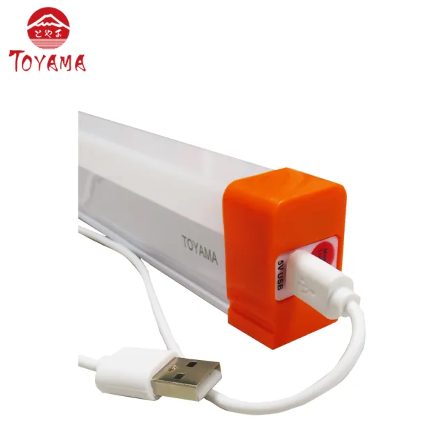 【TOYAMA特亞馬】TM3磁吸USB充電可調光雙模式防蚊＋照明LED燈0.4W~4W 4入組(雙模式 琥珀黃綠光、白光)