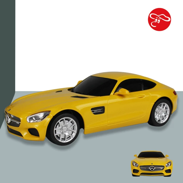 Mercedes-Benz 賓士 [瑪琍歐玩具] 2.4G 1:24 Mercedes AMG GT 遙控車/72100(2.4G遙控系統)