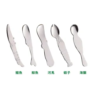 【台隆手創館】日本製可愛動物兒童專用點心匙/刀(多款任選)