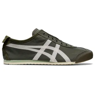 【Onitsuka Tiger】鬼塚虎 官方旗艦店 MEXICO 66 SLIP-ON 休閒鞋 綠色(1183B603-301)