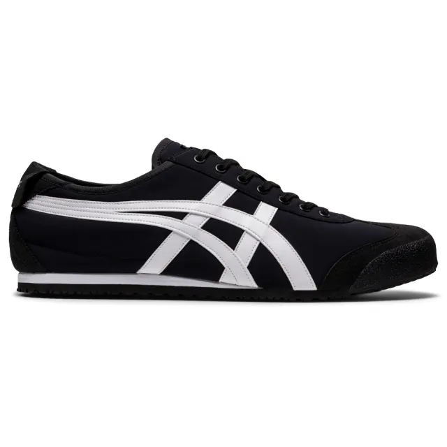 Onitsuka Tiger】鬼塚虎官方旗艦店MEXICO 66 休閒鞋黑底白邊(1183B497