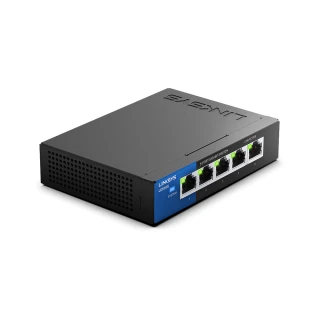 【Linksys】2入組★5埠 Gigabit 超高速乙太網路交換器(鐵殼）