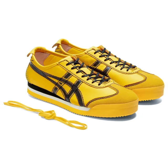 Onitsuka Tiger】鬼塚虎官方旗艦店MEXICO 66 SD PF 黃底黑邊(1183B543