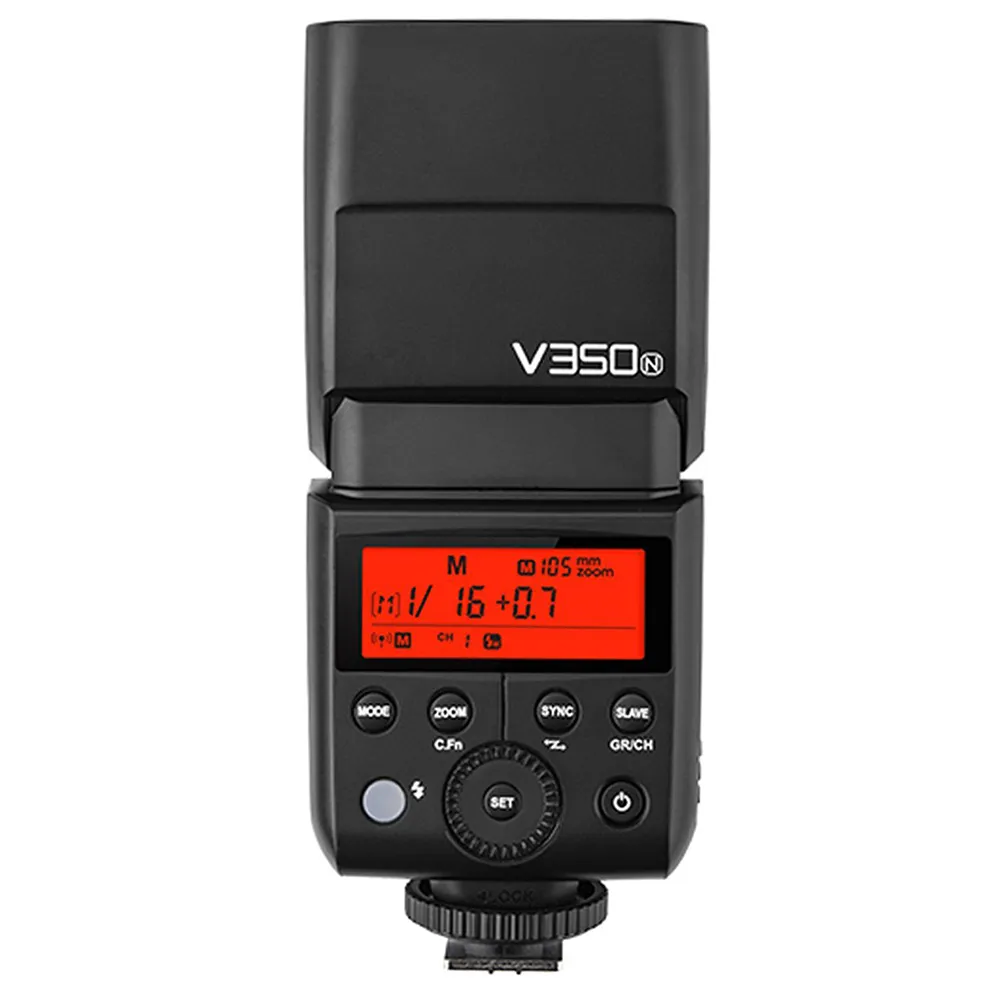 【Godox 神牛】V350 TTL 鋰電池閃光燈(公司貨 VING 逸客 GN36 無線遙控)