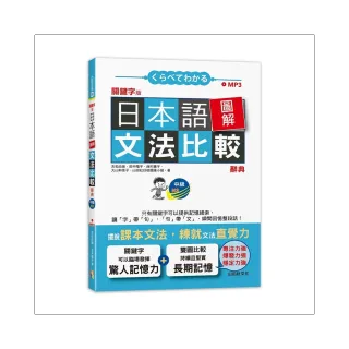 關鍵字版 日本語圖解文法比較辭典 中級N3：讓文法規則也能變成直覺（25K+MP3）