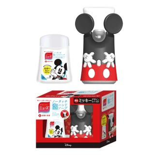 【MUSE】MUSE 迪士尼米奇造型 自動感應式泡沫給皂機(附專用補充液)