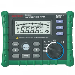 【MASTECH】數位接地電阻測試儀(MS2302)