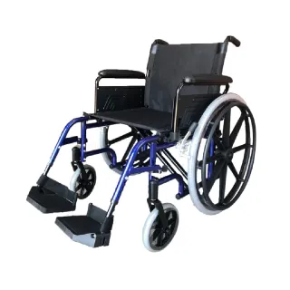 【海夫健康生活館】吉律 機械式輪椅 未滅菌 吉律工業 鋁輪椅 20吋座寬 看護剎車版(GMP-L4)