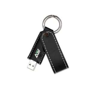【AGI】UE238 USB3.2 256GB 皮革高速隨身碟