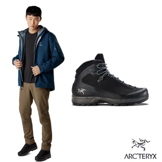 【Arcteryx 始祖鳥官方直營】男 Acrux TR Gore-tex 登山鞋(黑/海王星)