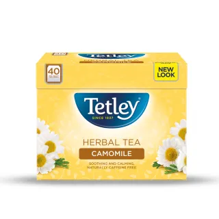 【Tetley泰特利】洋甘菊茶 1.5gx40入/盒(花草茶)