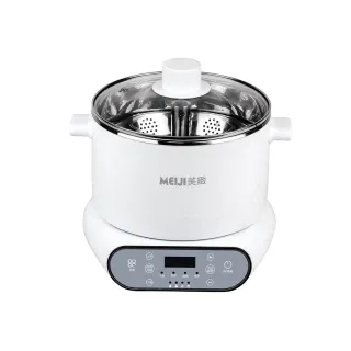 【勳風】MEIJI微電腦3L升降電火鍋/蒸煮鍋/料理鍋 -燜、煮、燉、火鍋(HF-N8346)