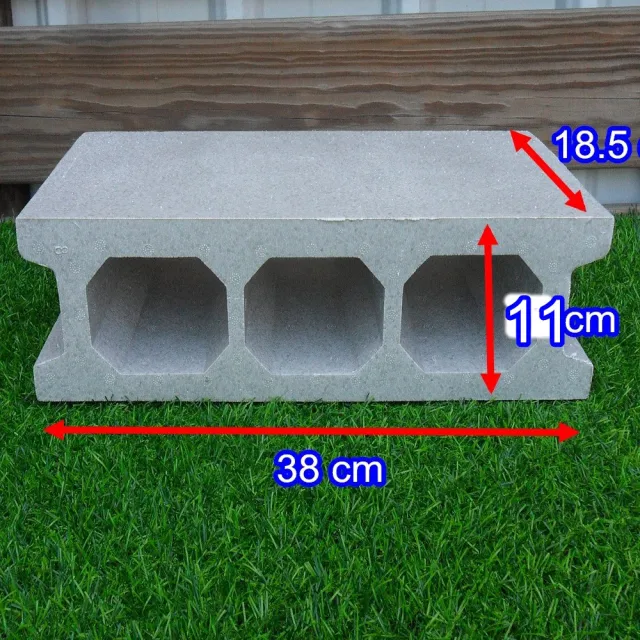 【園藝世界】保麗龍空心磚小-42入裝(空心磚)