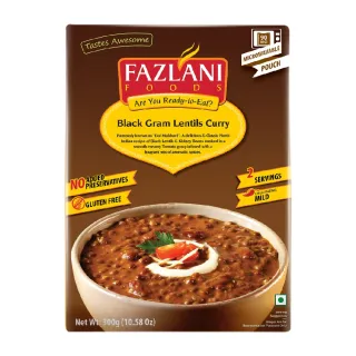 【Fazlani】印度黑扁豆咖喱風味即食調理包 300gx1包