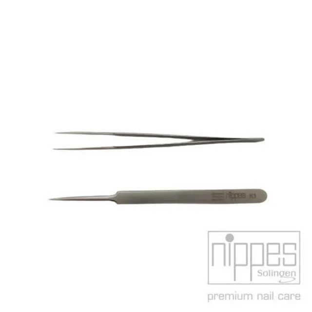 【Nippes Solingen 尼佩斯索林根】德國不鏽鋼霧面粉刺夾-直尖(其他規格)