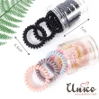 【UNICO】清新基本多色款高彈力電話線髮圈/髮繩-12入組(聖誕/髮飾)