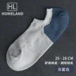 【HOMELAND】夏季透氣網眼混色男襪 25-28 cm(日系風格 透氣網眼 夏季薄款)