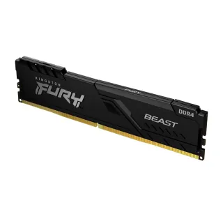 【Kingston 金士頓】FURY Beast DDR4 3200 32GB PC 記憶體 黑 (KF432C16BB/32) *超頻