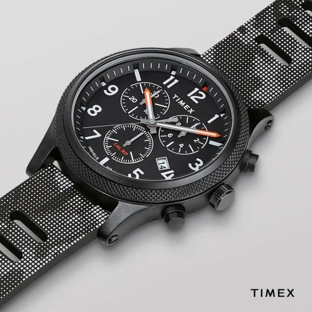 【TIMEX】天美時 復刻系列 經典復古手錶(黑TXTW2T33100)