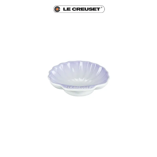 【Le Creuset】瓷器貝殼盤-小(淡粉紫)