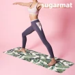 【加拿大Sugarmat】麂皮絨天然橡膠加寬瑜珈墊 3.0mm(熱帶雨林 Tropical Leaf)