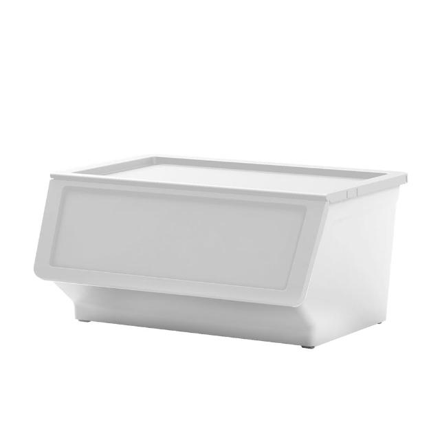 【livinbox 樹德】MHB-46-大嘴鳥家用整理箱46公升/2入(簡約風/可堆疊/收納箱/家居收納)