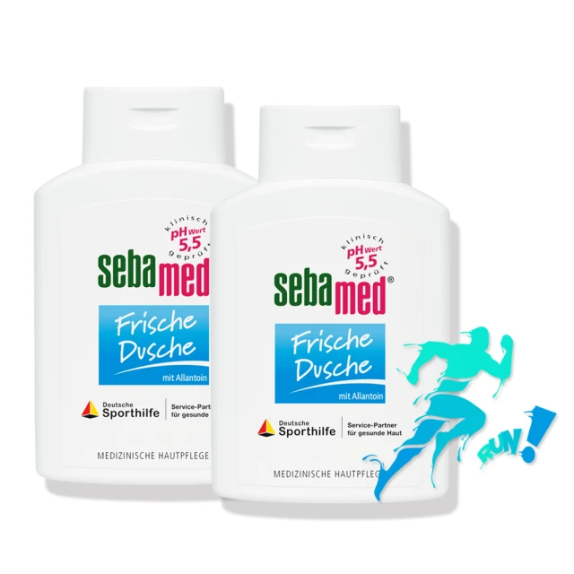 SEBAMED 運動沐浴乳-活力麝香 400ml-2入組