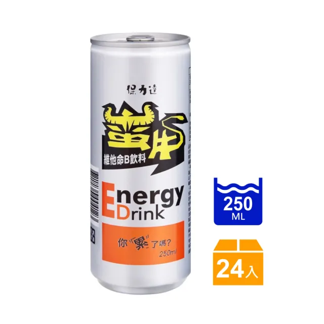 【保力達】蠻牛維他命B飲料250mlx24入