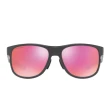 【Oakley】LATCH SQUARED Asian Fit 桃色鏡片運動太陽眼鏡(9369-0357)