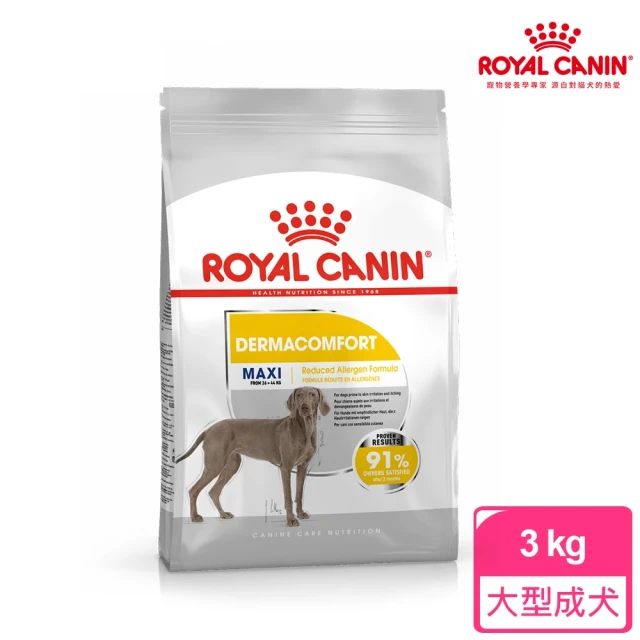 【ROYAL 法國皇家】皮膚保健大型成犬乾糧 DMMX 3KG(狗乾糧 狗飼料)