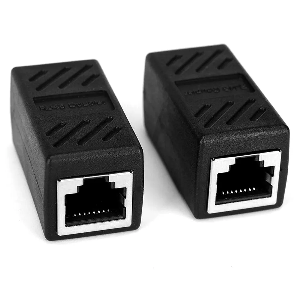 【UniSync】RJ45母對母網路延長轉接器 2入組