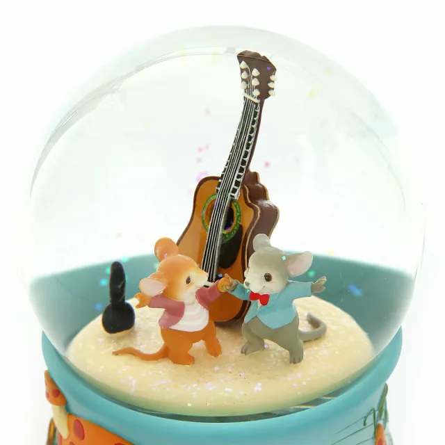 【JARLL 讚爾藝術】吉他情弦 水晶球音樂盒