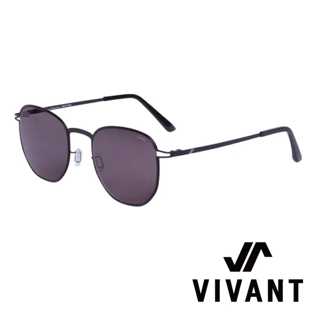【VIVANT】強勢來襲 金喜善同款代言-微圓框太陽眼鏡(黑 - MIRAGE - BLACK)