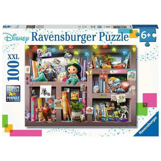 【德國Ravensburger】維寶拼圖 迪士尼書櫃 100片