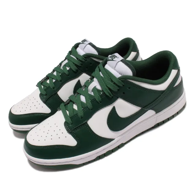 【NIKE 耐吉】休閒鞋 Dunk Low Retro 運動 男鞋 女鞋 經典款 Team Green 綠 白(DD1391-101)