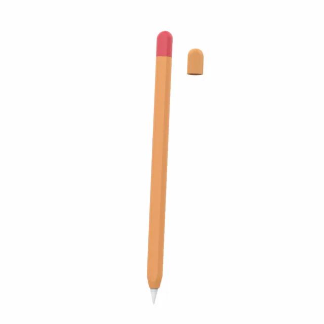 【AHAStyle】Apple Pencil 2 超薄矽膠筆套 兩色上蓋撞色款
