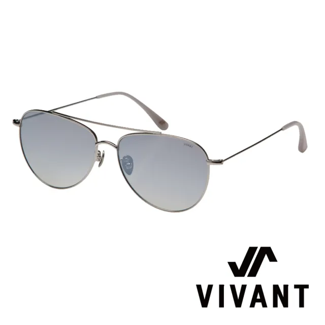 【VIVANT】韓國 率性飛行員框 太陽眼鏡(銀 - voller SLV)