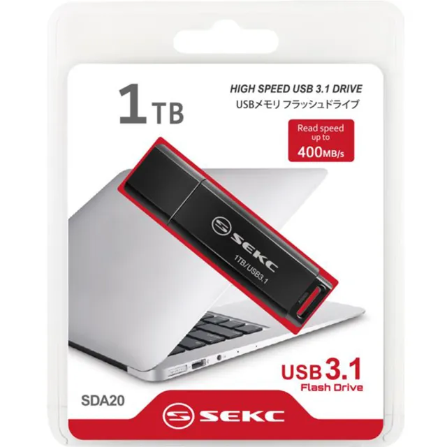 【SEKC】SDA20 1TB USB3.1 Gen1 高速隨身碟
