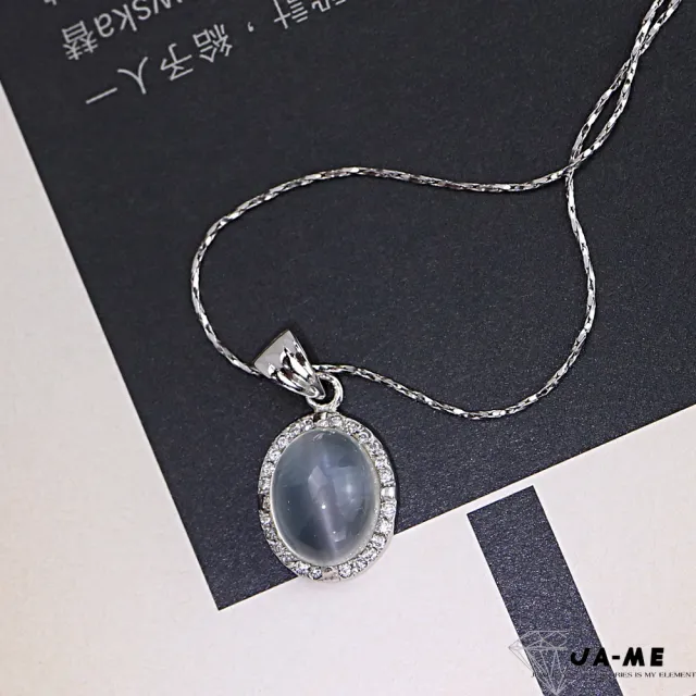 【xmono】天然月光石貓眼925純銀項鍊(母親節/送禮)