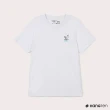 【Hang Ten】男裝-有機棉海洋文字印花T恤-白