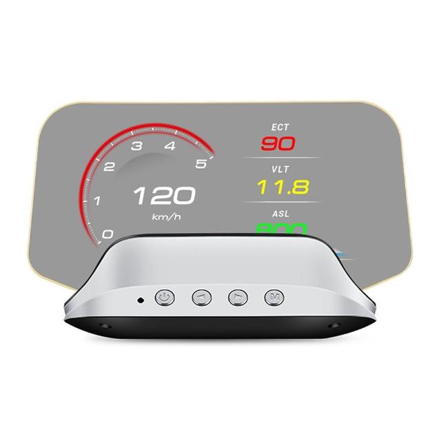 【FLYone】C3 標準版 OBD2/GPS 雙系統多功能汽車抬頭顯示器
