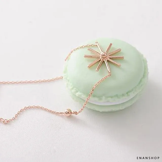 【ENANSHOP 惡南宅急店】太陽花手鍊 太陽的後裔 宋慧喬同款 韓國氣質 手練-0310B