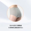 【Swear 思薇爾】柔感棉系列M-XXL素面高腰夜用生理褲(雲彩藍)