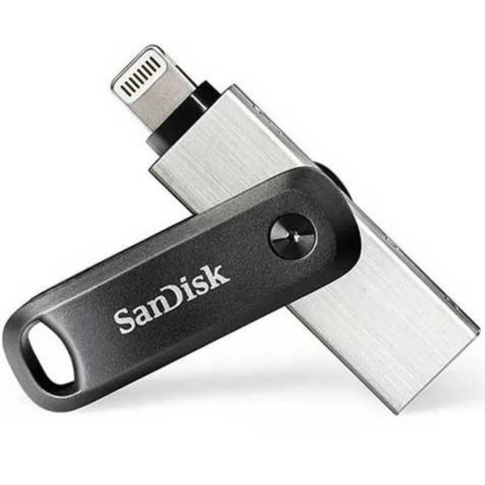 【SanDisk 晟碟】128GB 全新版 iXpand  Drive Go 雙用隨身碟(原廠2年保固  iPhone / iPad 適用)