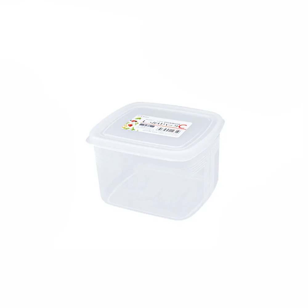 【NAKAYA】日本製方形透明收納/食物保鮮盒(1200ML)