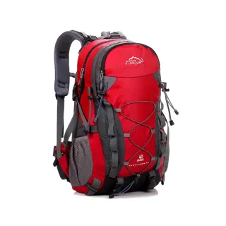 【捷華】Outdoor40L登山包 戶外登山露營健行運動 大容量包 休閒包 運動健身 旅行 雙肩包 40公升 後背包