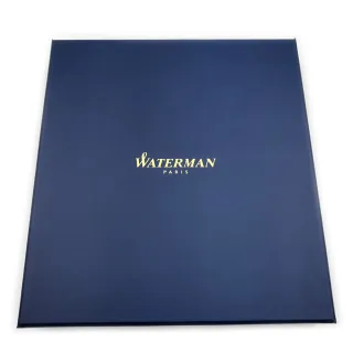 【WATERMAN】威迪文 雅律證件牛皮鋼筆禮盒