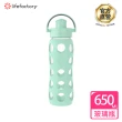【lifefactory】薄荷綠色 掀蓋玻璃水瓶650ml(AFCN-650-MNT)